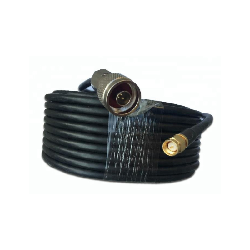 Coaxial cable LMR240 LMR400 with n-male-SMA Male connector