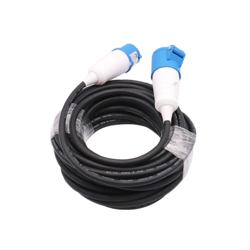 Industrial plug socket connector PVC extension cord