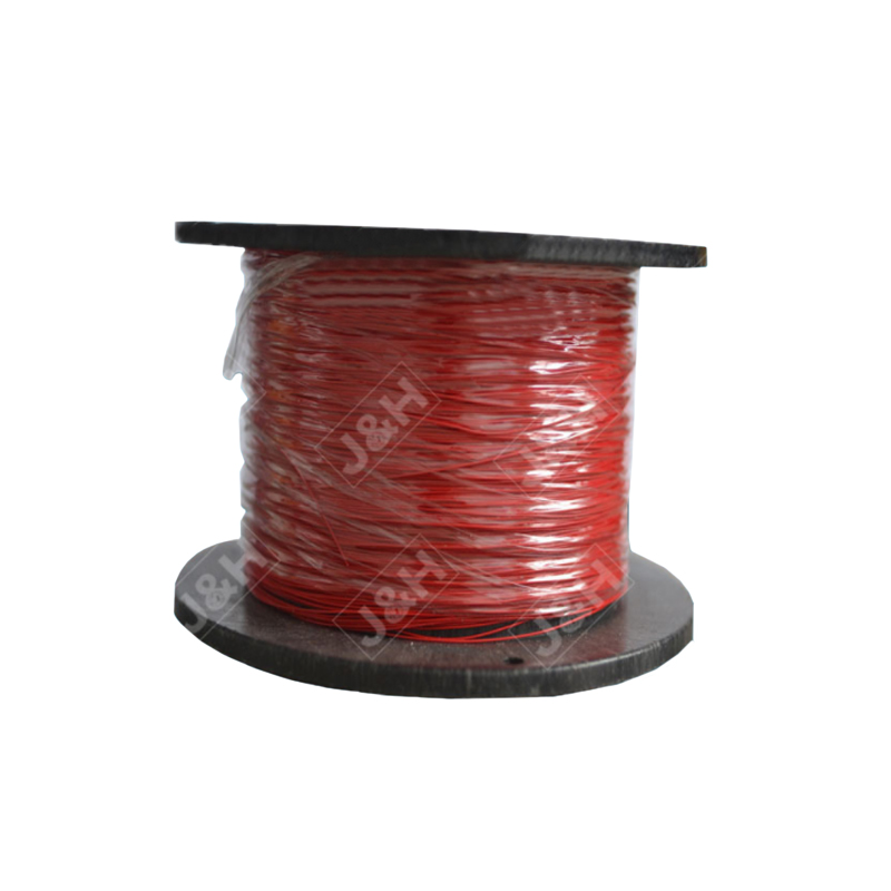 Polytetrafluoroethylene covered fluoroplastic insulated wire