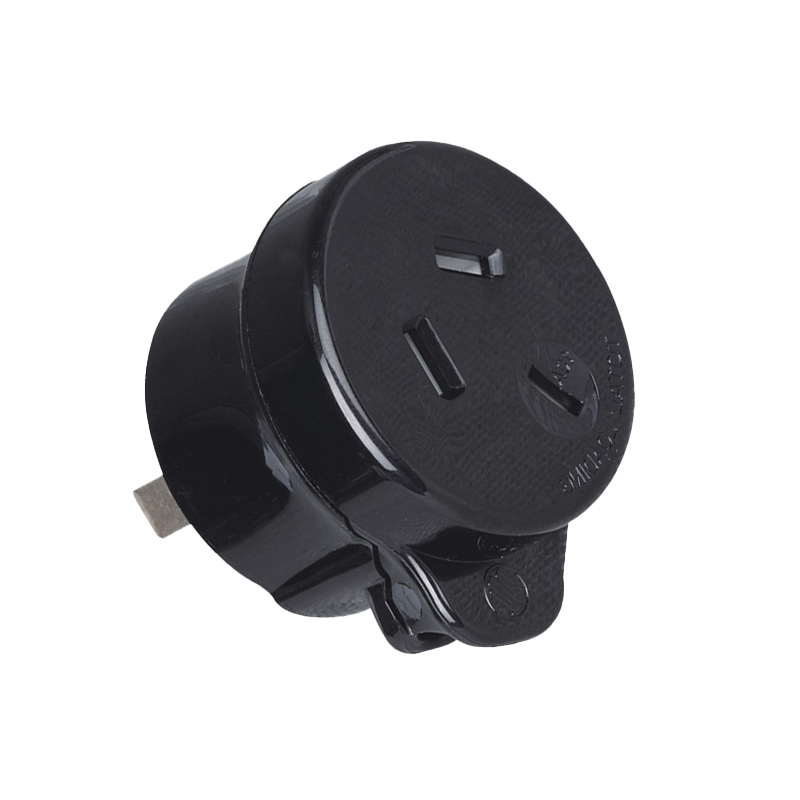 Australian PC material black socket